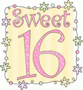 Sweet 16 Glitter