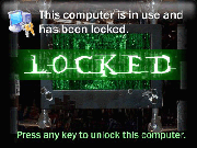 lock desktop screen