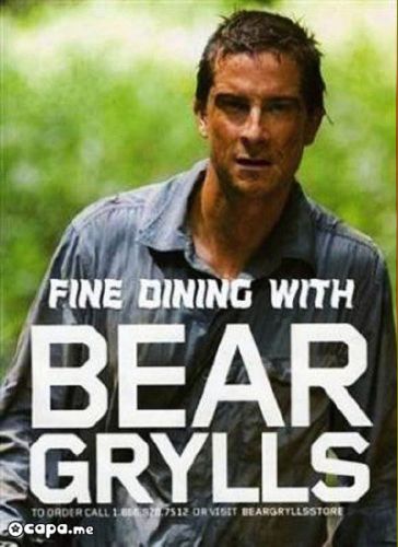 Poster - Fine Dining with Bear Grylls (2012) 