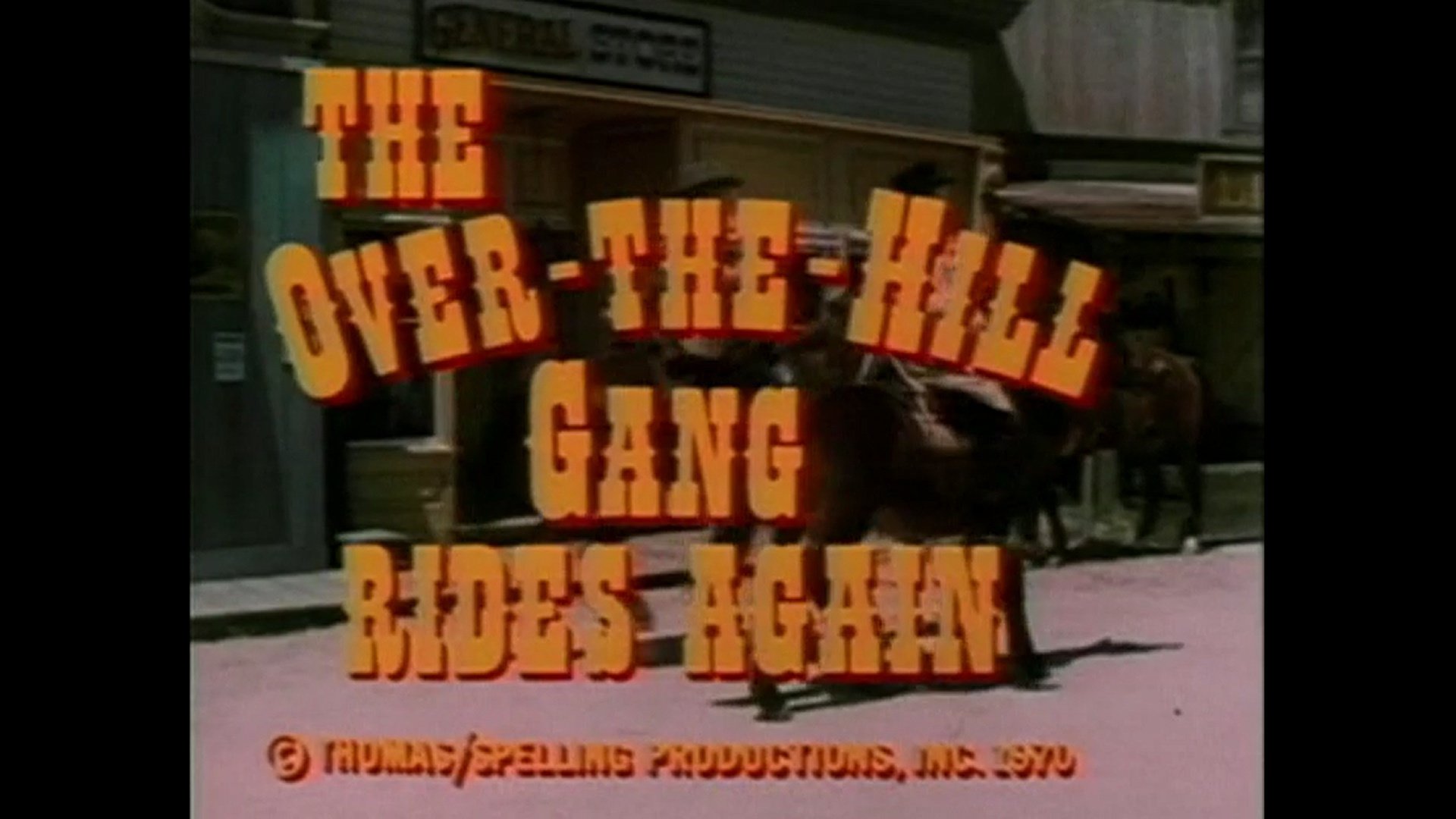 The Over-the-Hill Gang Rides Again