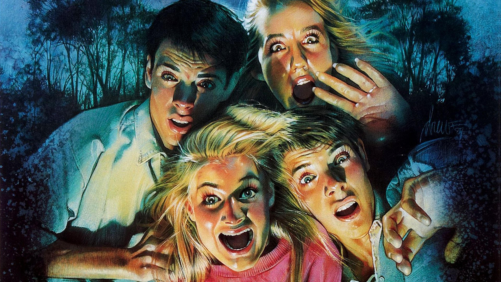 Horror company. Волшебная лампа / the outing (1987). Постеры Волшебная лампа - the outing (1987).