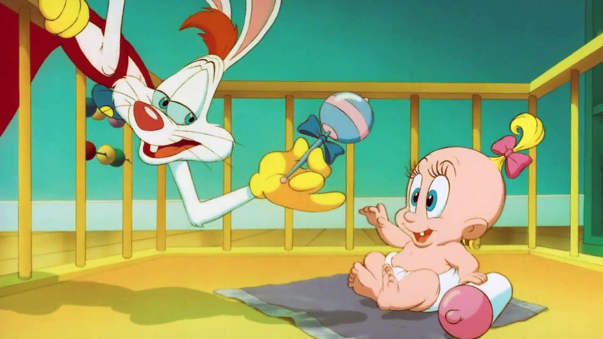 Кролик бобо 1. Роджер бобо. Tummy Trouble. Roger Rabbit short #1 - "Tummy Trouble".
