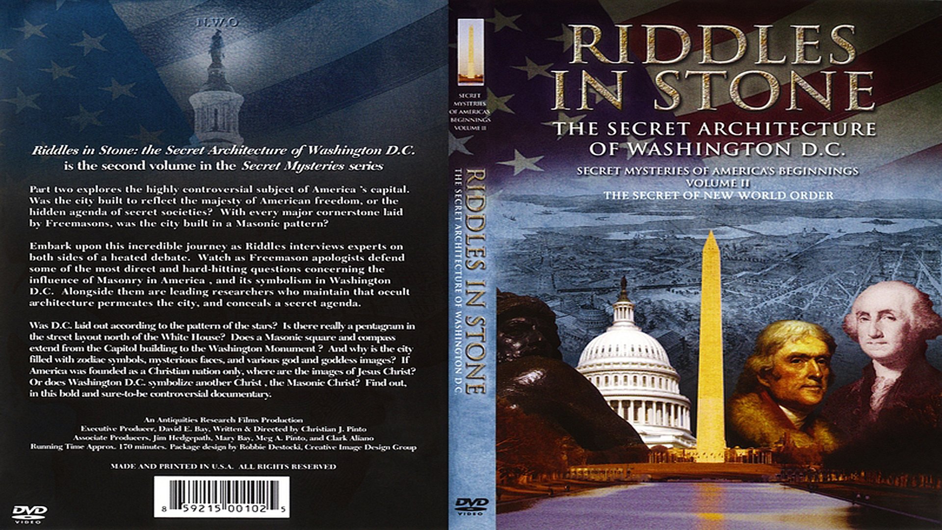 Secret Mysteries of America's Beginnings Volume 2: Riddles in Stone - The Secret Architecture of Washington D.C.