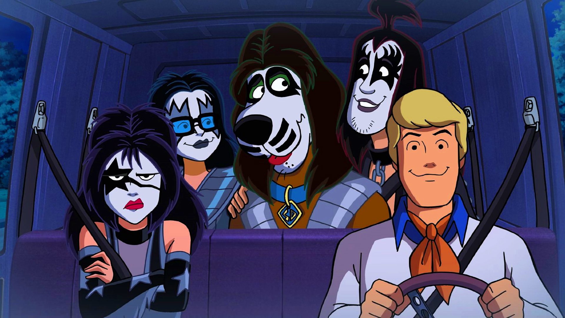 Scooby-Doo i Mystery Inc. se udružuju sa članovima benda Kiss u novoj fanta...