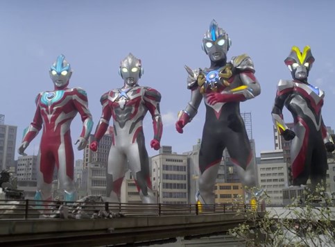 Ultraman pohodi Japan