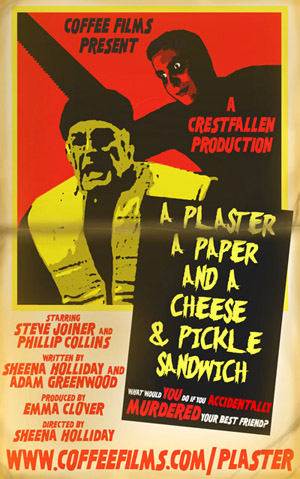 A Plaster, a Paper and a Cheese & Pickle Sandwich