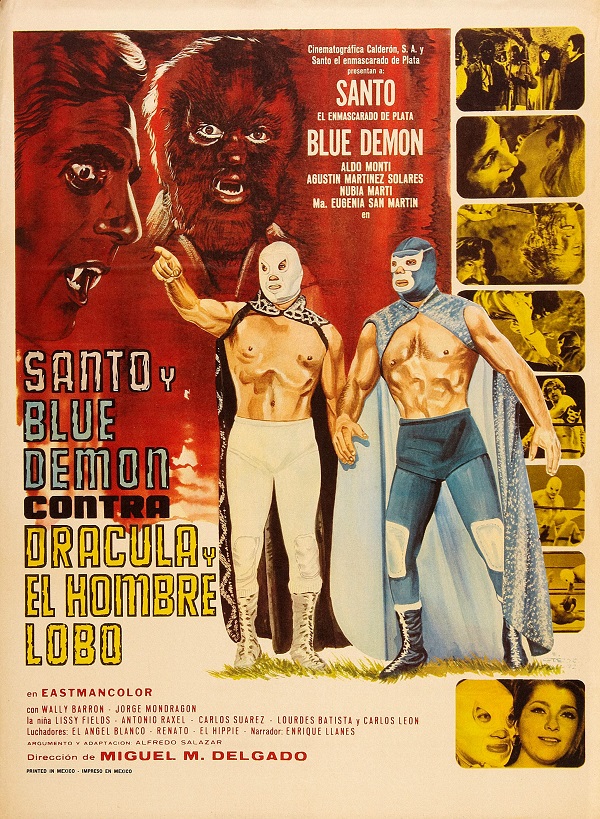 Santo y Blue Demon vs Dracula y el Hombre Lobo