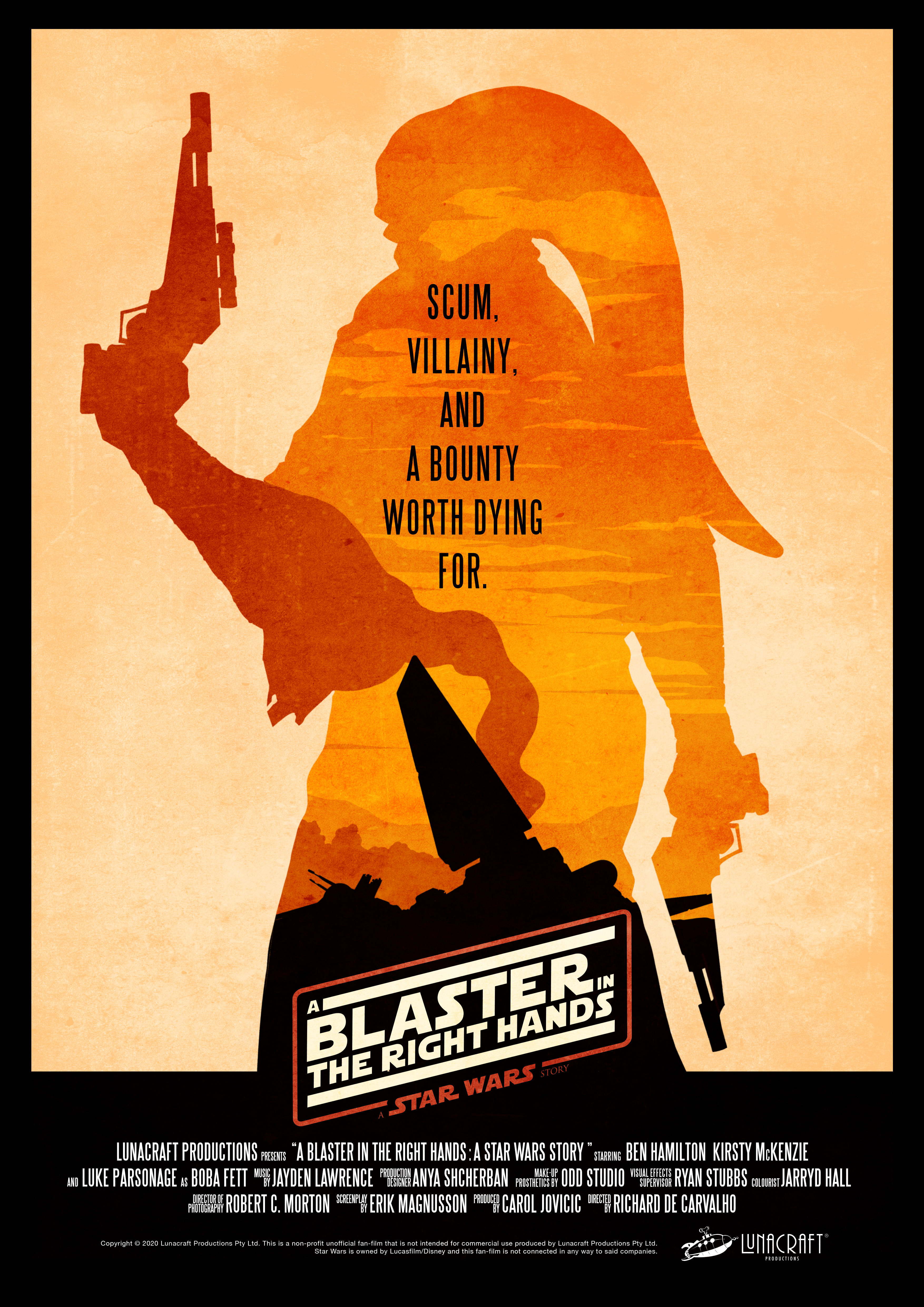 A Blaster in the Right Hands: A Star Wars Story