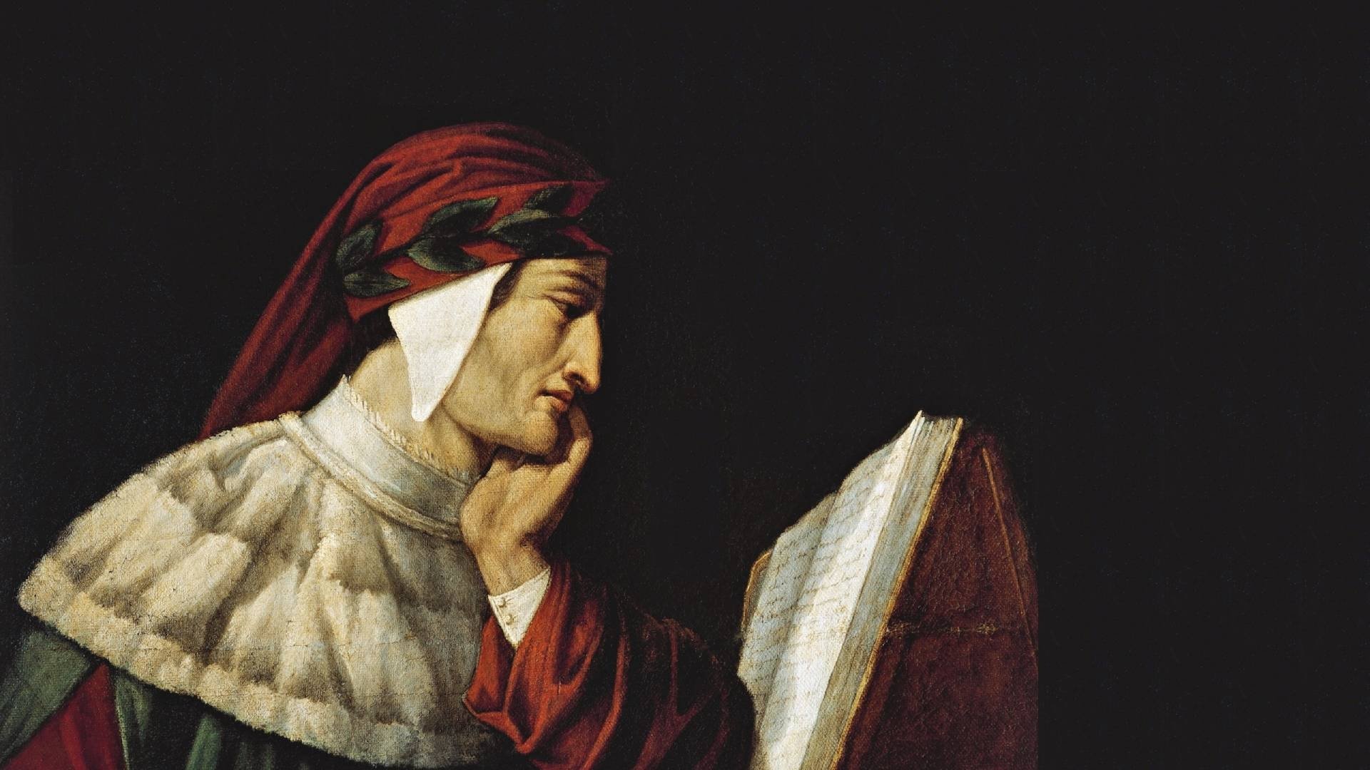 In the hand of Dante
