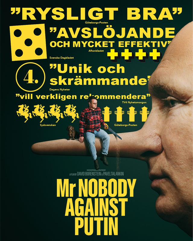 Danski kandidat za "Oskara" protiv Putina