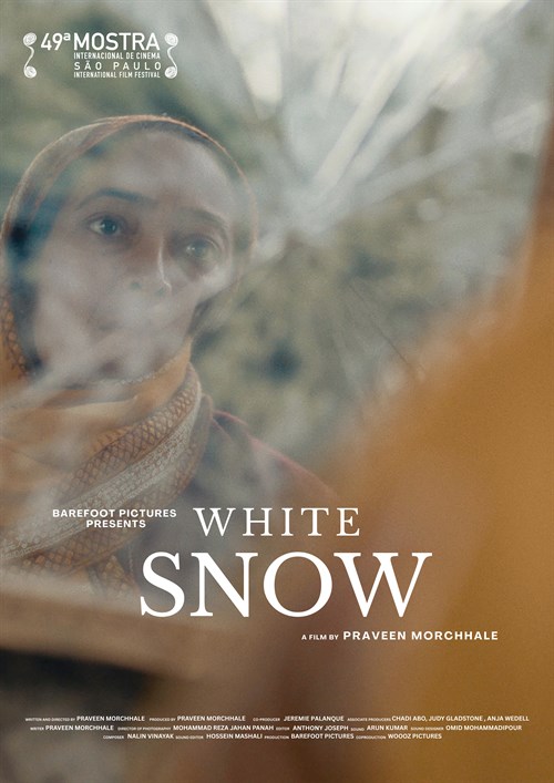 White snow