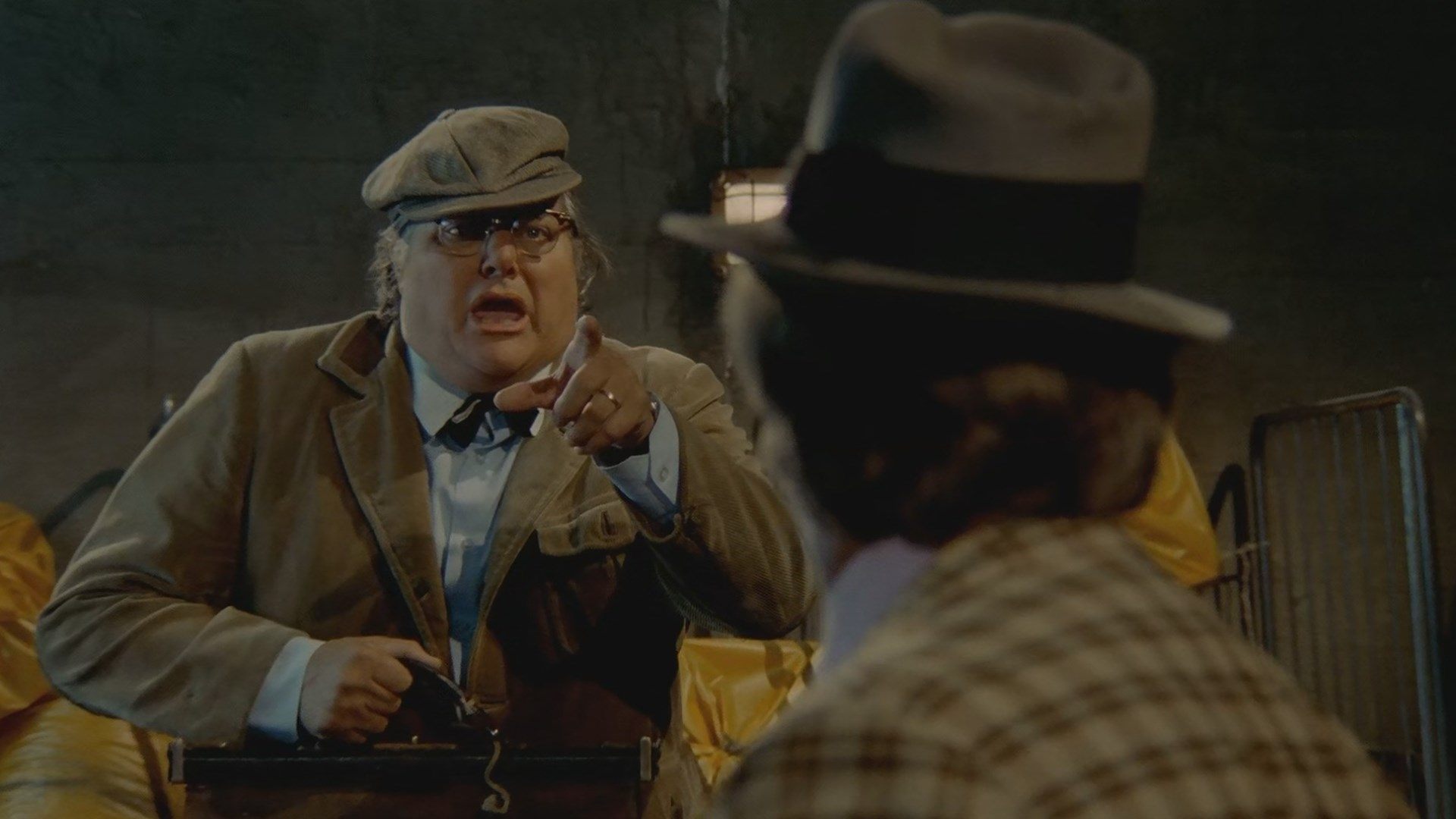 Olsen-bandens flugt - over plankeværket