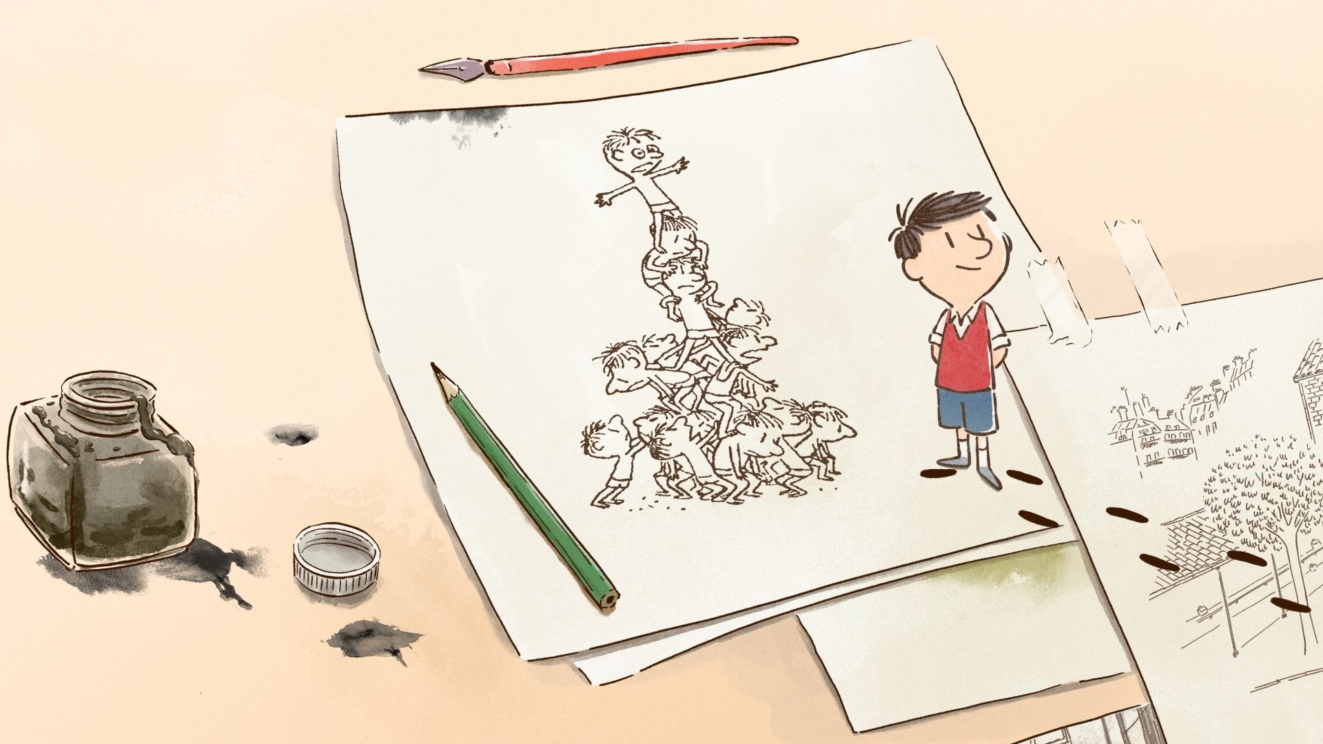 Le petit Nicolas: Qu'est-ce qu'on attend pour être heureux?